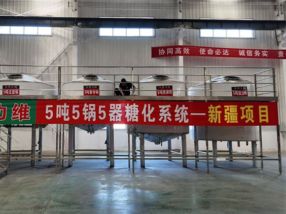 儋州精酿啤酒设备厂—5吨精酿啤酒设备—新疆项目